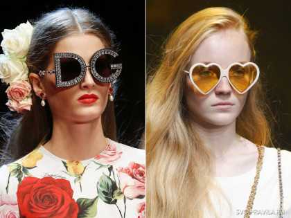 Модные солнцезащитные очки 2018 креатив или классика